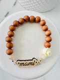 Great Women of the Family Wood Beaded Bracelets