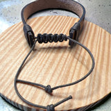 Be Legendary Genuine Veg Tanned Leather Adjustable Bracelets