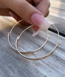 Thin and Thick Hoop Earrings