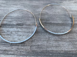 Thin and Thick Hoop Earrings