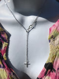 Infinity Cross Necklace