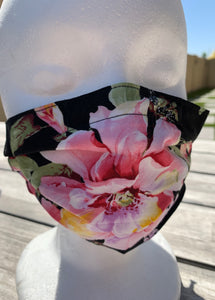 Handmade Face Mask Floral Print