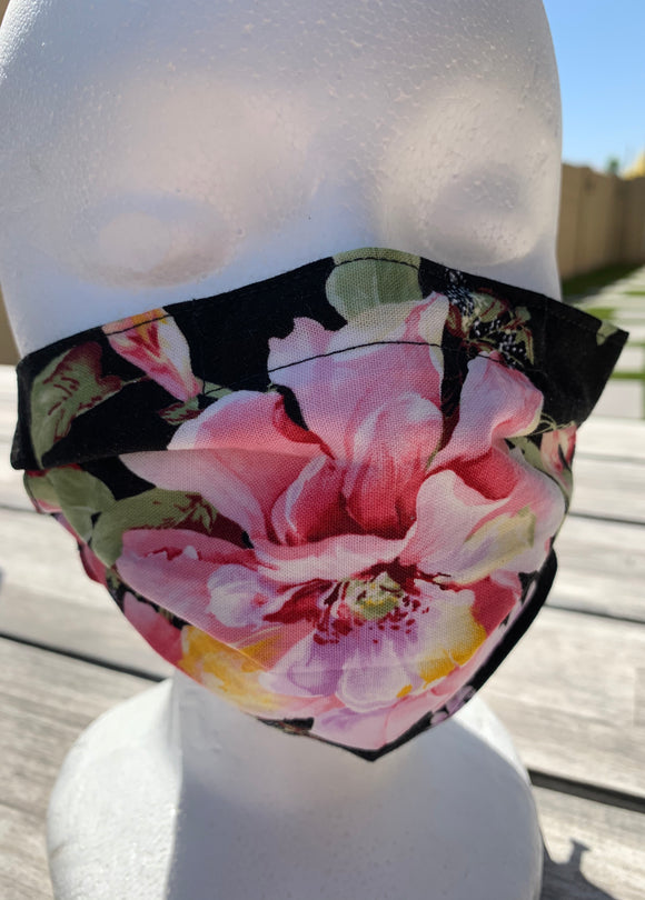 Handmade Face Mask Floral Print